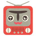 Terebi Ojisan Flat icon